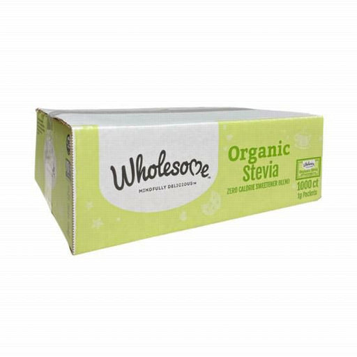 Wholesome Sweeteners Organic Stevia Packets – 1,000 Count
