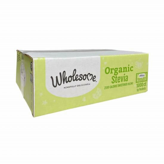 Wholesome Sweeteners Organic Stevia Packets – 1,000 Count