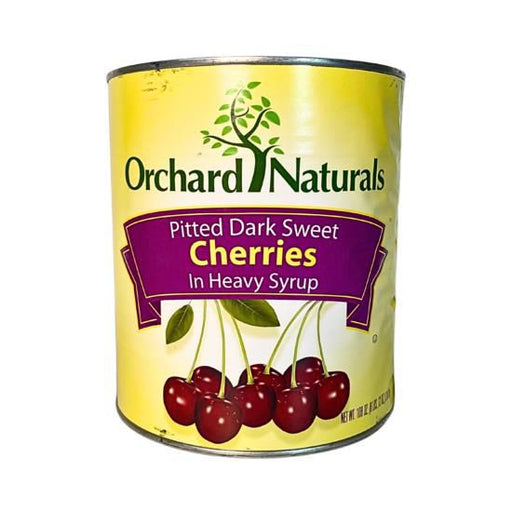 cherriesPitted Dark Sweet Cherries in Heavy SyrupPitted Dark Sweet CherriesSpecialty Food SourceIndulge in the lush sweetness of Orchard Naturals Pitted Dark Sweet Cherries in Heavy Syrup. These premium cherries are carefully pitted and preserved in a rich, hea