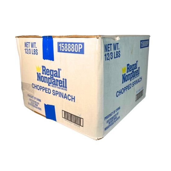 Regal Chopped Spinach, Frozen – 12 x 3 lb