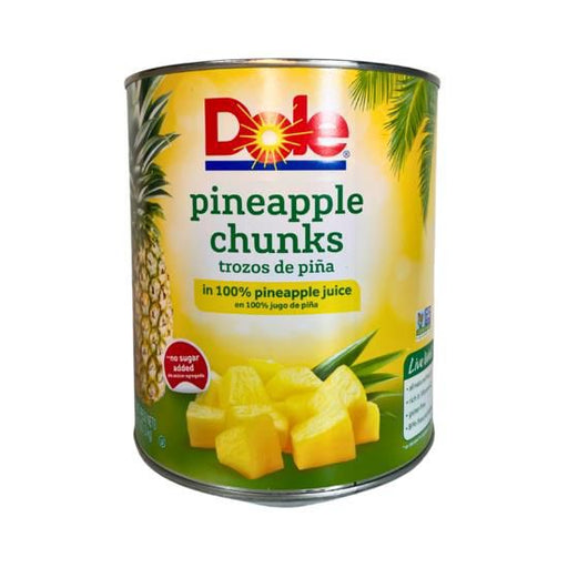 PINEAPPLE CHUNKSPINEAPPLE CHUNKSSpecialty Food SourceExperience the tropical goodness of Dole Brand Pineapple Chunks, delivering the taste of sunshine in every bite. Bursting with juicy flavor, these pineapple chunks a
