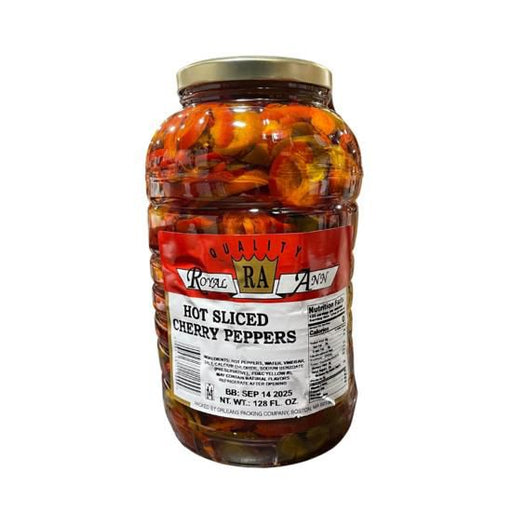 Hot PeppersSliced Hot Cherry PeppersSliced Hot Cherry PeppersSpecialty Food SourceInfuse your dishes with the bold and spicy taste of Queen Ann Sliced Hot Cherry Peppers. These perfectly sliced peppers are ready to add a zesty kick to your meals. 