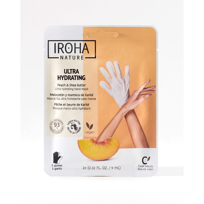 Iroha Nature - Hand Mask Ultra Hydrating - Case Of 15 - 0.32 Ounces