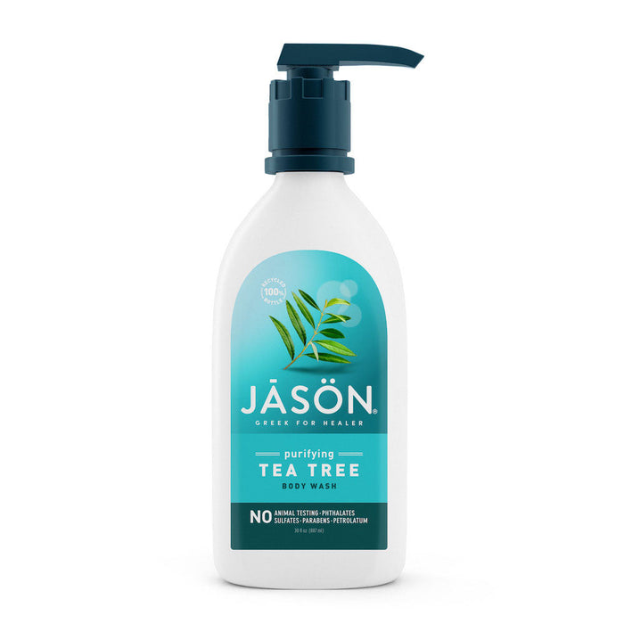 Jason Natural Body Wash - Antibacterial Tea Tree Oil - 16 Fl Oz