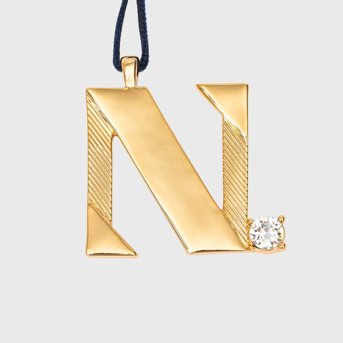 Monogram Hanging Ornament N