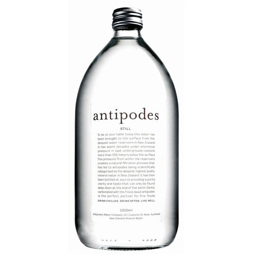Antipods Brand Still Water 1L - Pure New Zealand Spring Water - SPECIALTY FOOD SOURCE