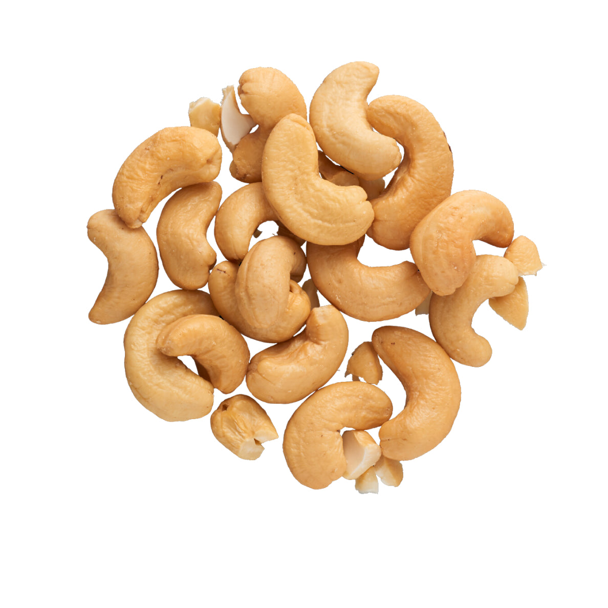 CASHEW WHOLE ROASTED AND UNSALTED