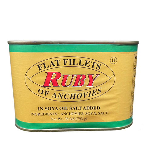 ANCHOVY FILLETS IN SOY OIL