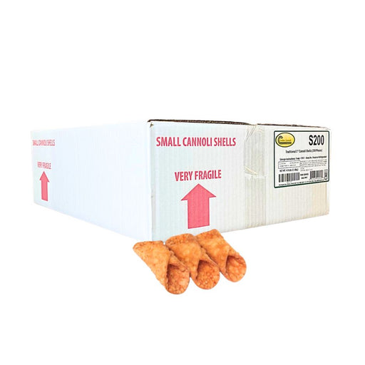 CANNOLI SHELLS SMALL 3"CANNOLI SHELLS SMALL 3"Specialty Food SourceFeatures:

Small cannoli shells are great for creating bite-sized treats.
These shells are made from a blend of ricotta cheese, sugar and spices that give them a ric