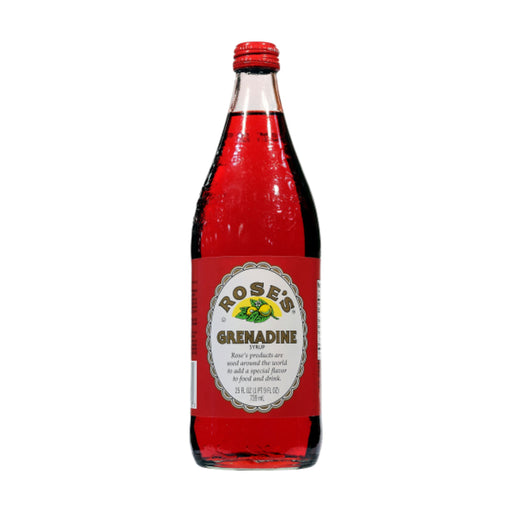 syrupGRENADINEGRENADINESpecialty Food SourceElevate your beverage creations with the rich, fruity flavor of Rose's Grenadine Syrup. A staple in bars and homes, this syrup adds a vibrant red hue and a touch of 
