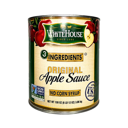 SauceAPPLE SAUCE SWEETENEDAPPLE SAUCE SWEETENEDSpecialty Food SourceWhite House Brand Sweetened Apple Sauce blends the delightful taste of ripe, juicy apples with just the right amount of sweetness, offering a delicious and convenien