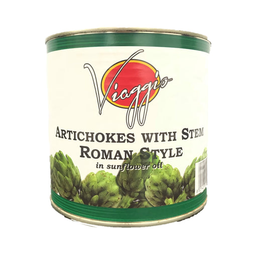 ArtichokesARTICHOKES W/STEM IN OIL/STEMSpecialty Food SourceIndulge in the authentic taste of Italy with Viaggio Roman Style Artichokes with Stem in Sunflower Oil. These premium artichokes are carefully prepared in the tradit