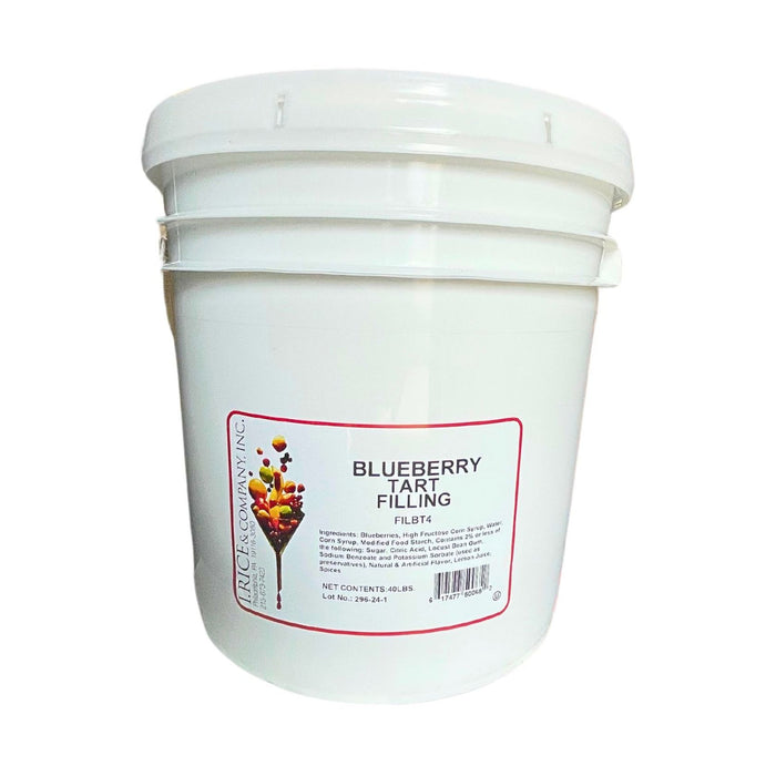 Blueberry Tart Filling - 40 lb Bucket, Premium Quality for Baking & Pastry