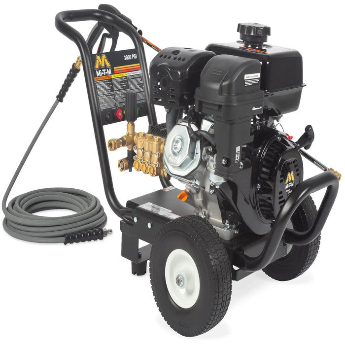 Mi-T-M JP-3003-3MMB Gasoline Pressure Washer – 3000 PSI, 3.0 GPM, OHV engine