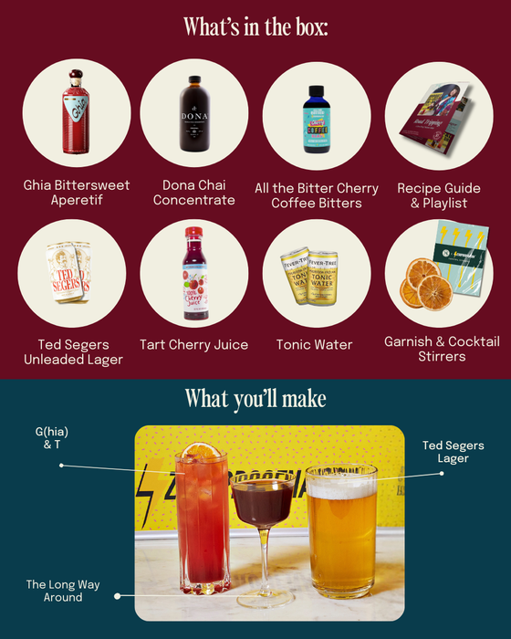 Road Tripping Zero-Proof Cocktail Kit