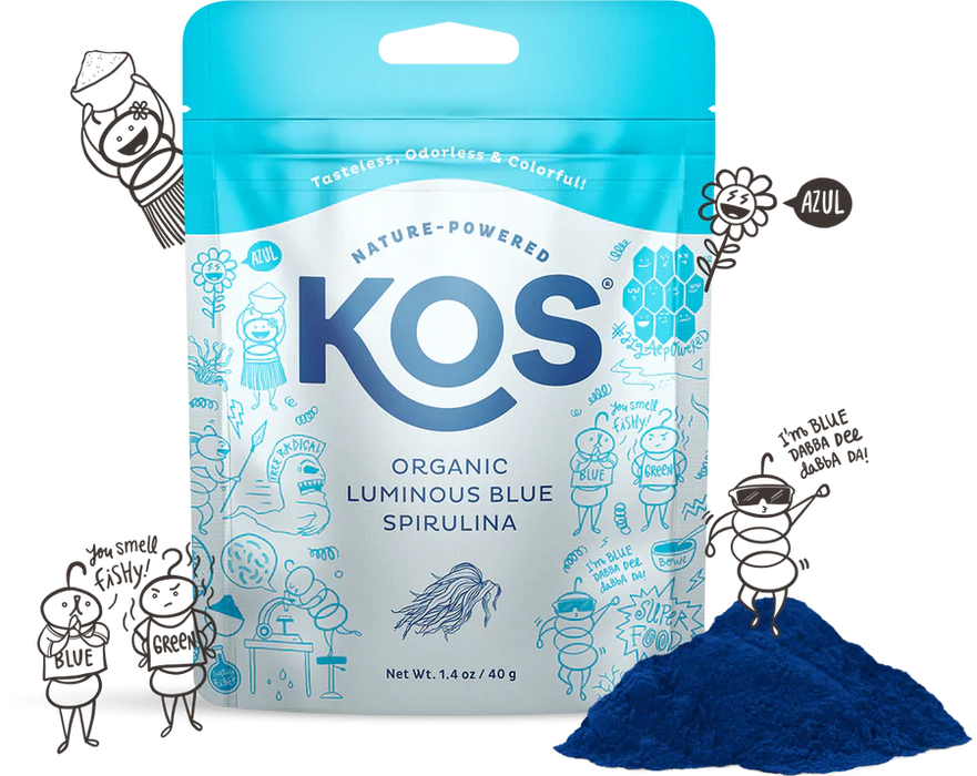 Blue Spirulina by Kos - 1.4 Oz