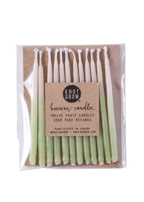 Knot & Bow Assorted Beeswax Party Candles