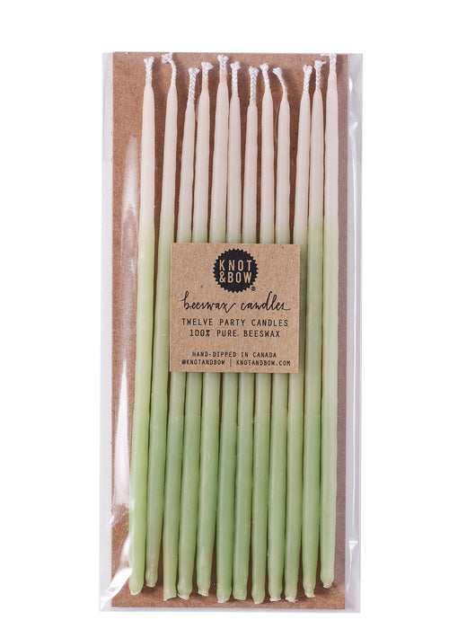 Knot & Bow Assorted Beeswax Party Candles