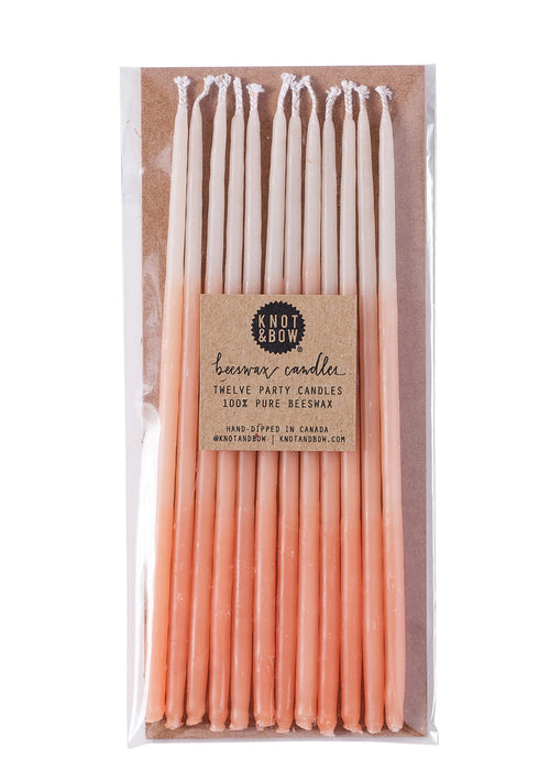 Knot & Bow Assorted Beeswax Party Candles