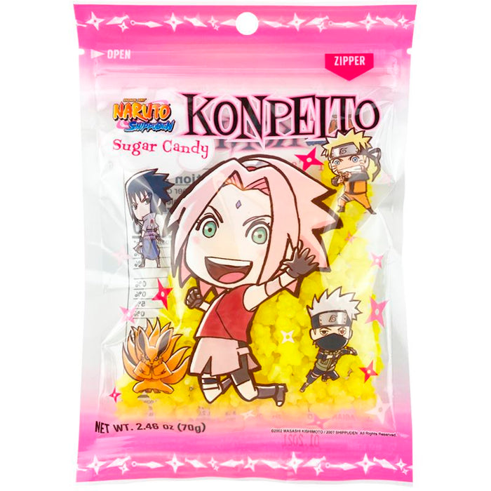 Konpeito Sugar Candy Naruto Shippuden Sakura Pineapple and Cider Flavors