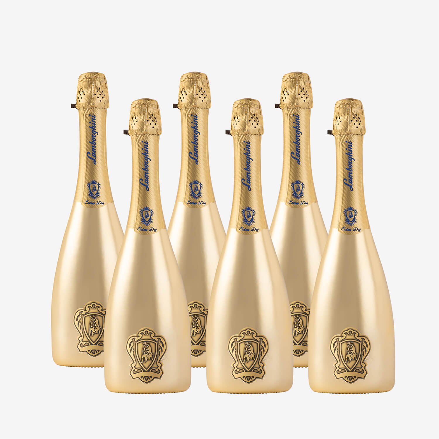 Lamborghini Gold: Brut Spumante with Gift Box | Case of 6 Lamborghini Gold: Brut Spumante with Gift Box | Case of 6