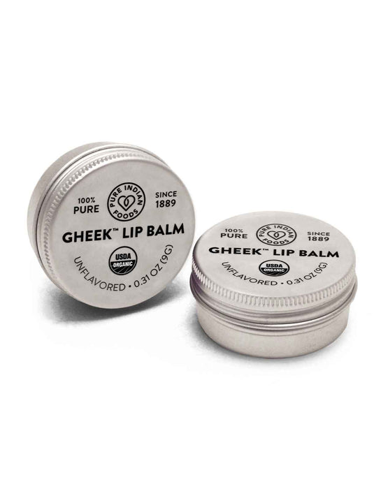 GHEEK™ Ghee Lip Balm, Certified Organic