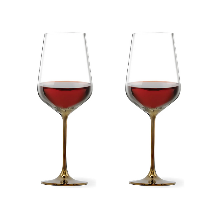 Full-Bottle Premium Artisan Copper Wine Glasses (750 mL / 25 fl. oz)