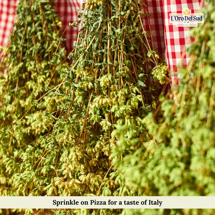 L'Oro Del Sud, Oregano, Dried Sicilian Oregano on the Stem, 1.4 oz (40 g)