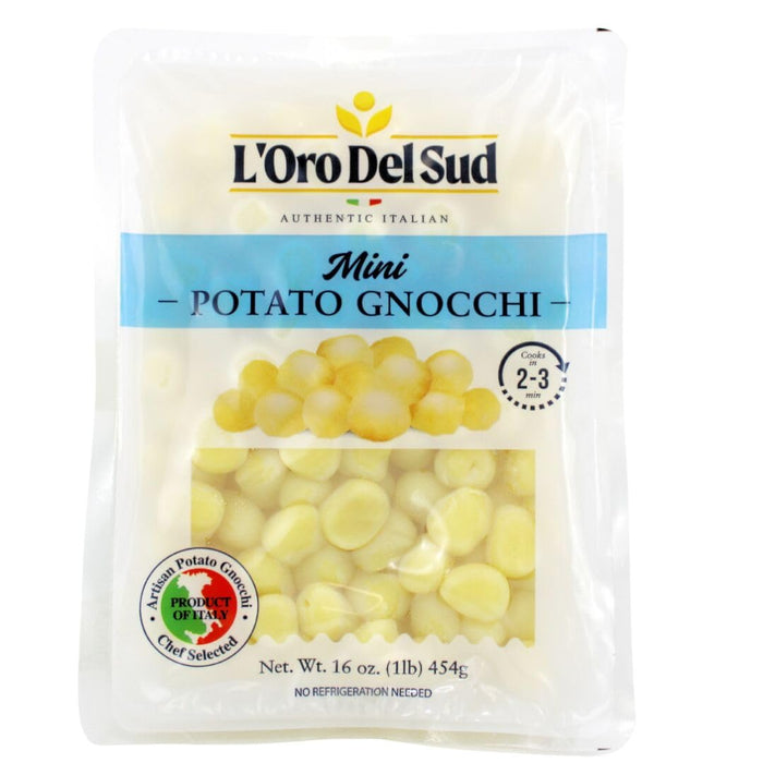 SALE! L'Oro Del Sud, Mini Potato Gnocchi (12 Pack x 1 lb)