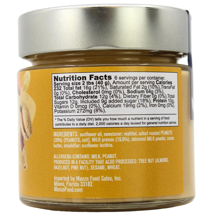 LOro Del Sud, Peanut Butter Protein Spread, 7oz (200g)