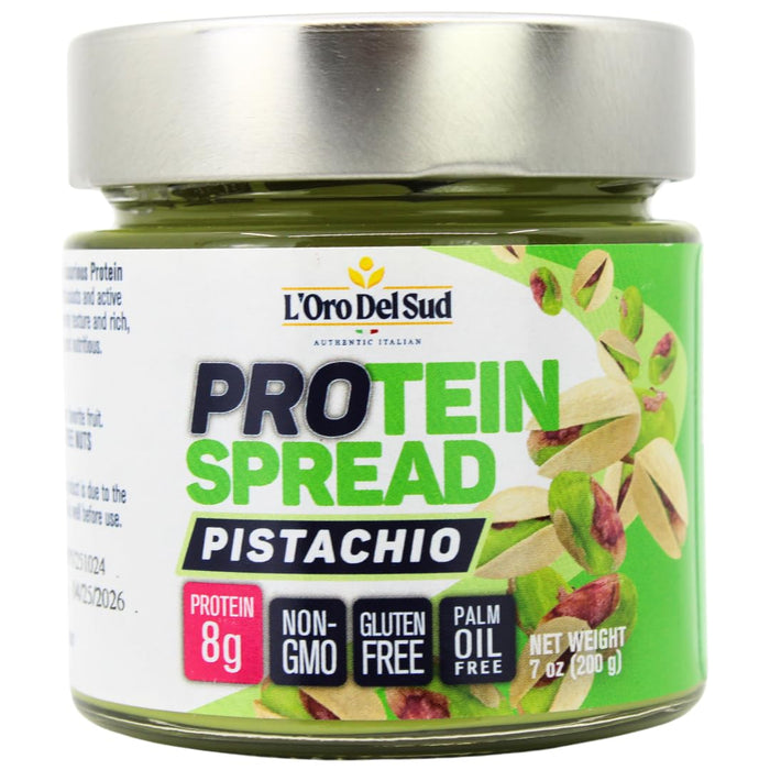 LOro Del Sud, Pistachio Protein Butter Spread,  7oz (200g)