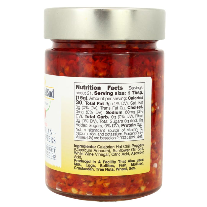 L'Oro Del Sud, Crushed Calabrian Chili Peppers, 10.9 oz (309 g)