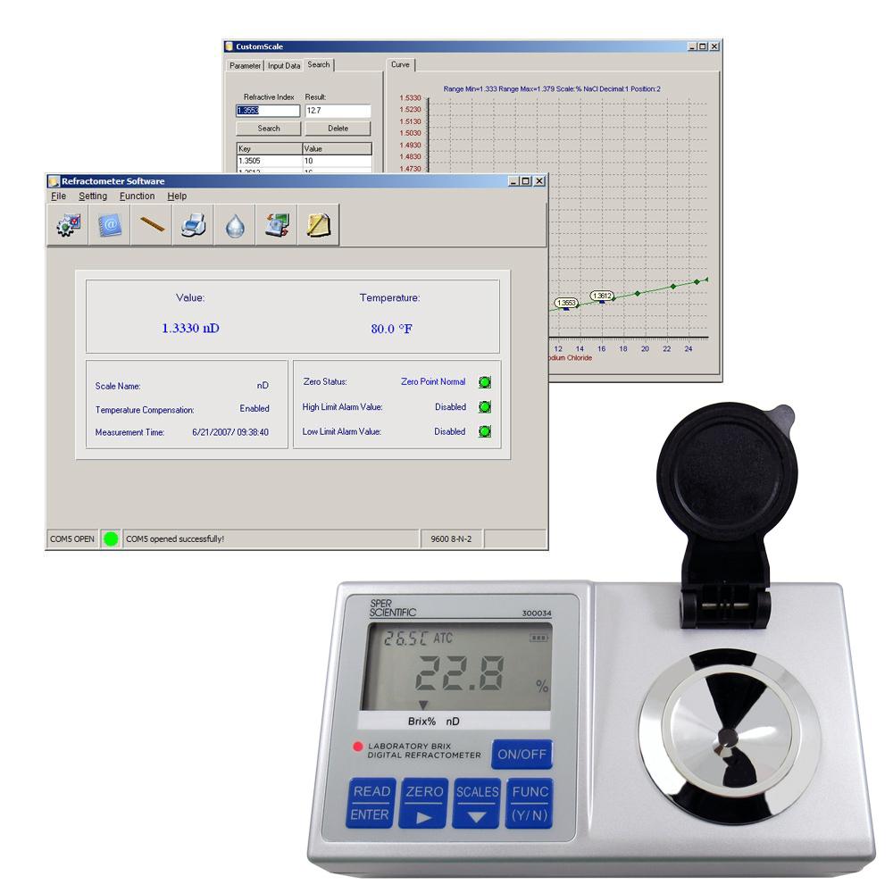 Lab Digital Refractometer - Programmable — Specialty Food Source