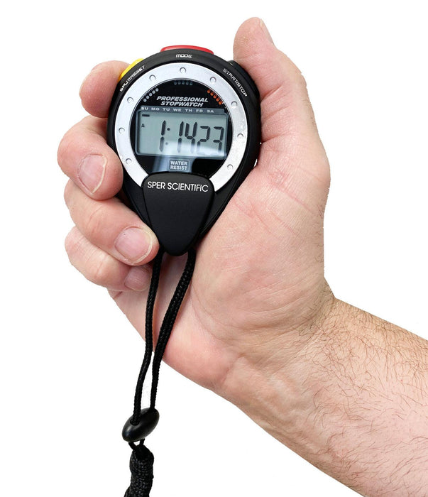 Large Display Water Resistant Stopwatch