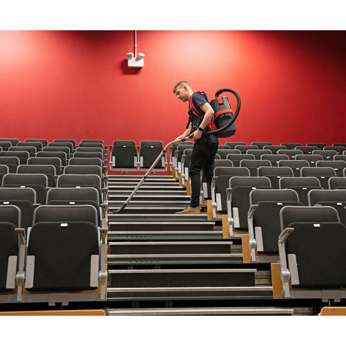 NaceCare HEPA Battery Backpack Vacuum RBV 150NXH with Floor Tool Kit - K-913148-C - Efficient Cleaning