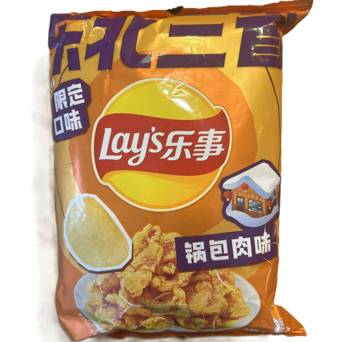 Lay’s Crispy Sweet and Sour Pork| Exotic Meat-Flavored Chips (Taiwan)