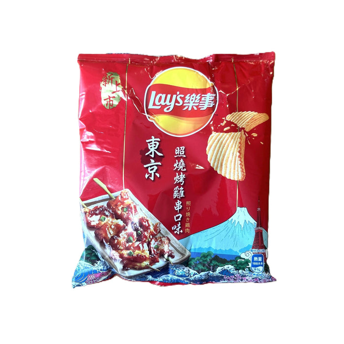 Lay's Tokyo Teriyaki Chicken Chips – 34g Savory Snack (Taiwan)