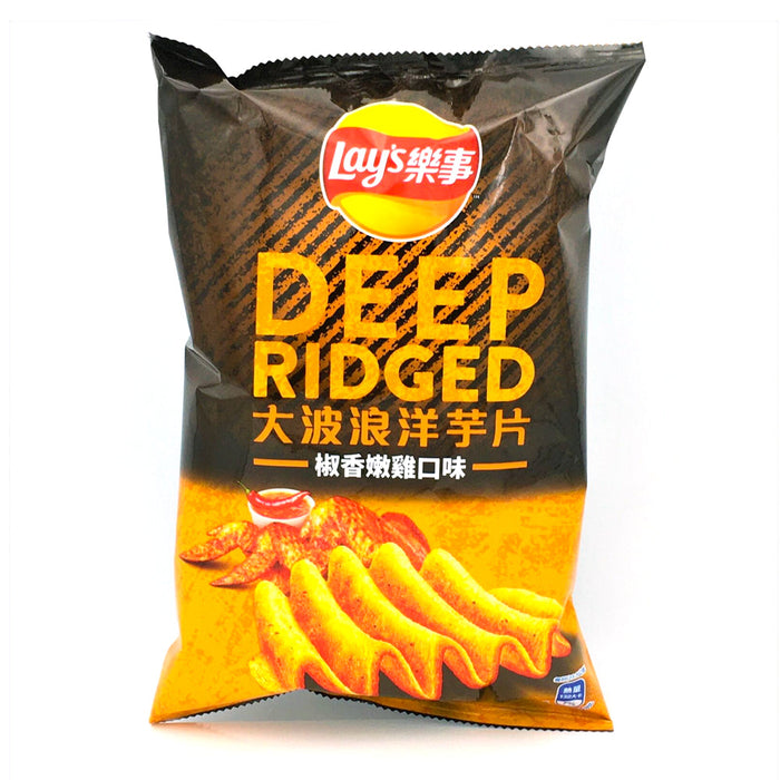 Lays Deep Ridged Spicy Chicken Wing (30.5g) (China)