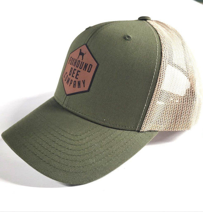 Leather Patch Trucker Hat