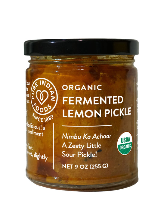Fermented Lemon Pickle, Certified Organic - 9 oz