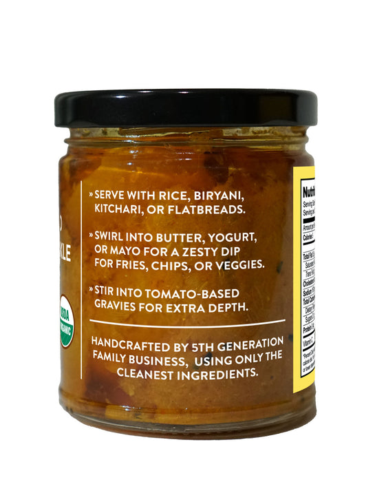 Fermented Lemon Pickle, Certified Organic - 9 oz