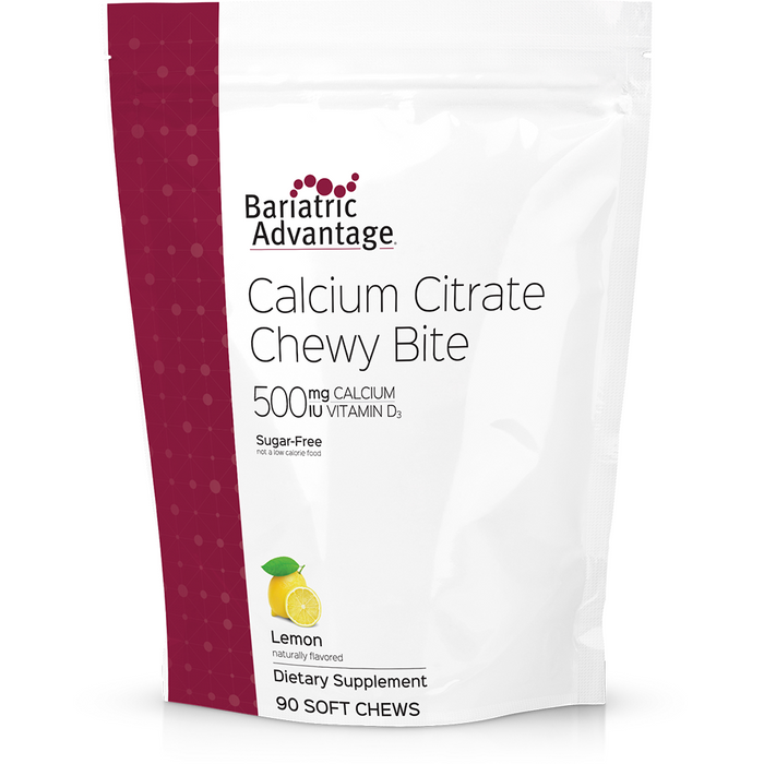 Calcium Chewy Bites 500mg BAG - Bariatric Advantage
