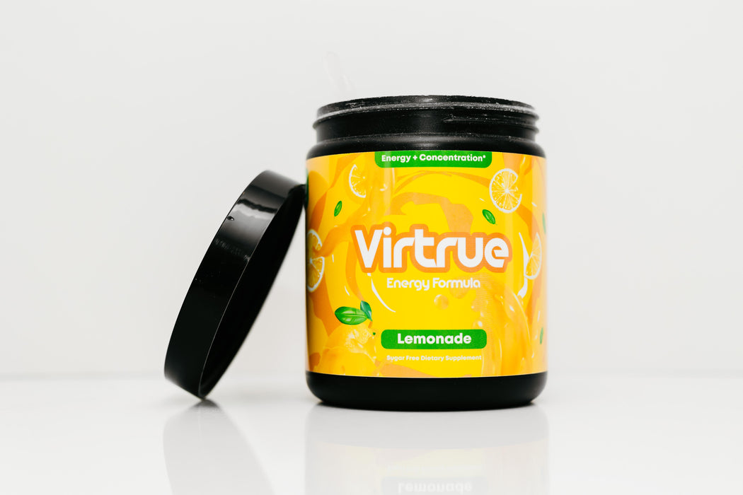Lemonade Pre-Workout Energy Powder + Focus Boost & Hydration | Sugar Free