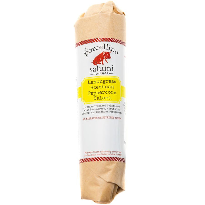 Lemongrass Szechuan Peppercorn Salami