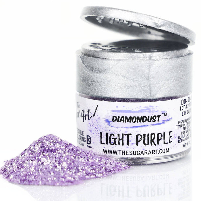 Light Purple Edible Glitter