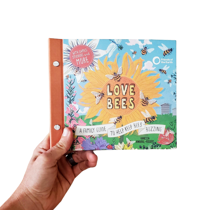 Love Bees Book: A family guide to help keep bees buzzing