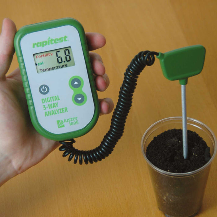 Luster Leaf Rapitest 3-Way Digital Analyzer 1836