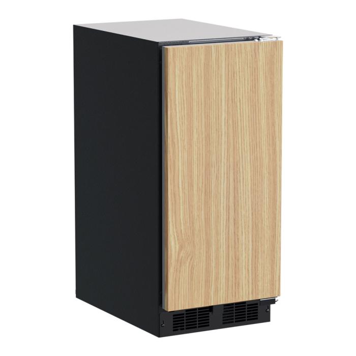 Marvel 15-In Low Profile Built-In Clear Ice Machine, Gravity Drain Application Panel Ready Solid Reversible Door