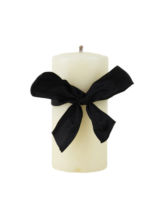 Beeswax Smooth Pillar Candle 4 Inch Diameter