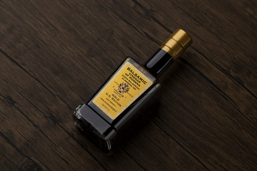 Acetaia Malpighi Gold Balsamic Vinegar of Modena — IGP Certified, Aged 15-20 Years